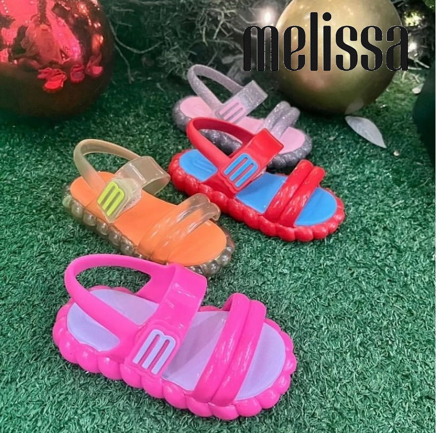 ◆mini melissa◆追跡付送料込ベビーストラップサマーサンダル