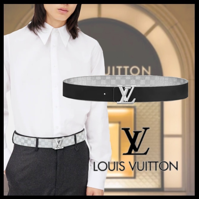 名作 【煌めく♪国内発】 LV ピラミッド リバーシブル ベルト ダミエ ベルト 名作 【煌めく♪国内発】 LV ピラミッド リバーシブル ベルト ダミエ ベルト