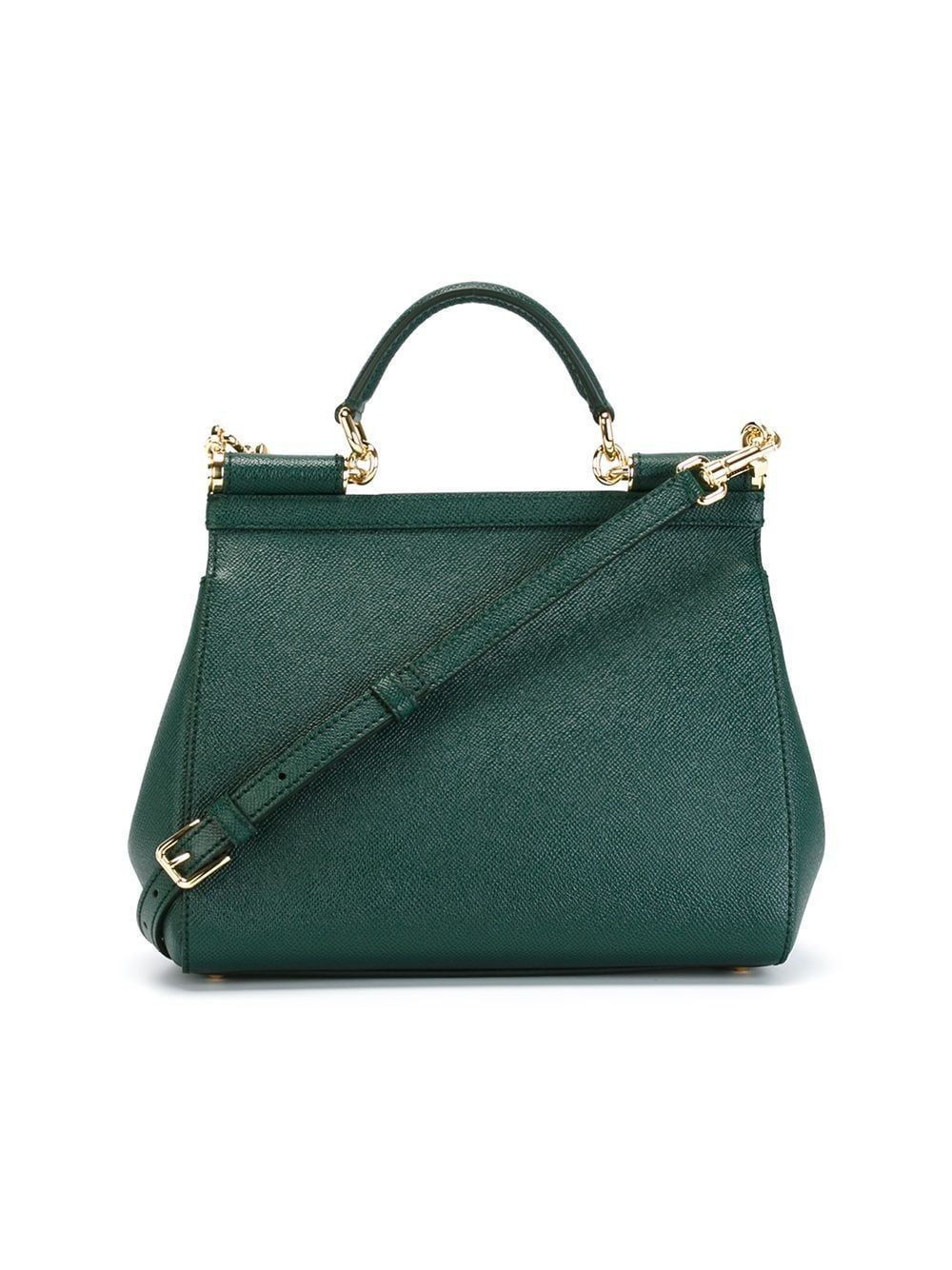 DOLCE & GABBANA Sicilyバッグ ミディアム Dauphineカーフスキン