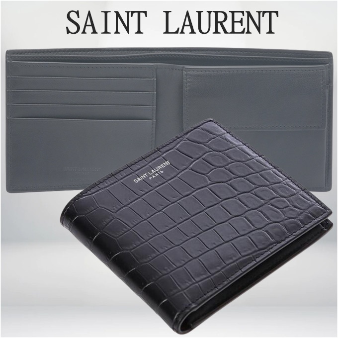 ♦Saint Laurent♦折りたたみ財布☆正規品☆