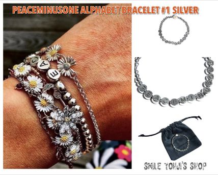 peaceminusone ブレスレット ★入手困難★PEACEMINUSONE ALPHABET BRACELET #1 SILVER