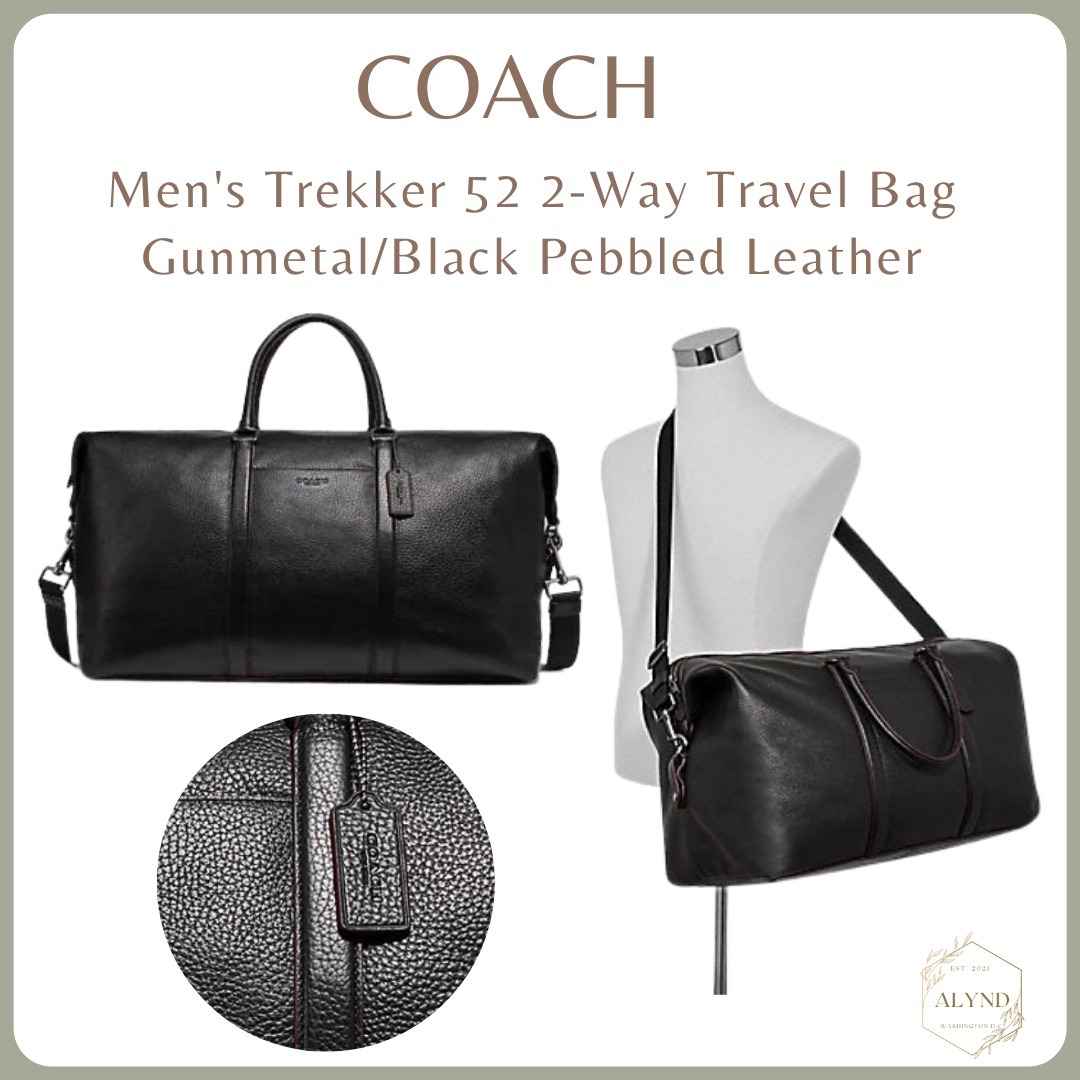 Coach ボストンバッグ 【国内発送】COACH Trekker 52 レザー ボストンバック F78129(4)