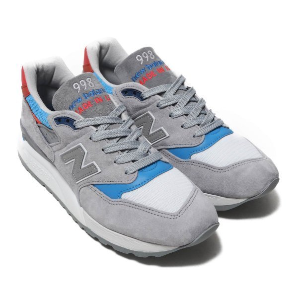 New balance ☆ made in USA M998CNG グレー×ライトブルー