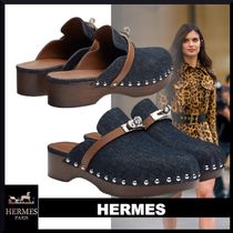 Shop HERMES 2022 SS Carlotta mule (H221098Z 48370) by Pureet | BUYMA