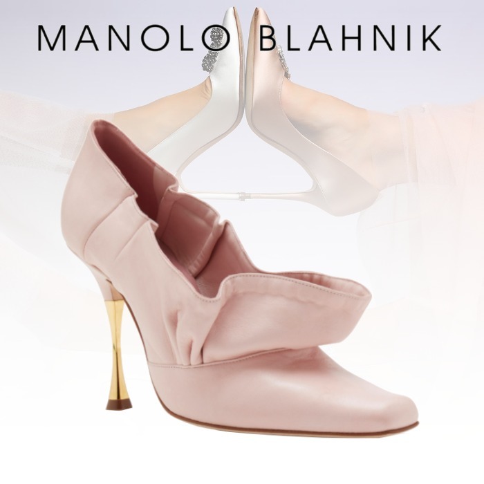 直営店◆MANOLO BLAHNIK◆VOLARUS ナッパレザールーシュパンプス パンプス 直営店◆MANOLO BLAHNIK◆VOLARUS ナッパレザールーシュパンプス パンプス