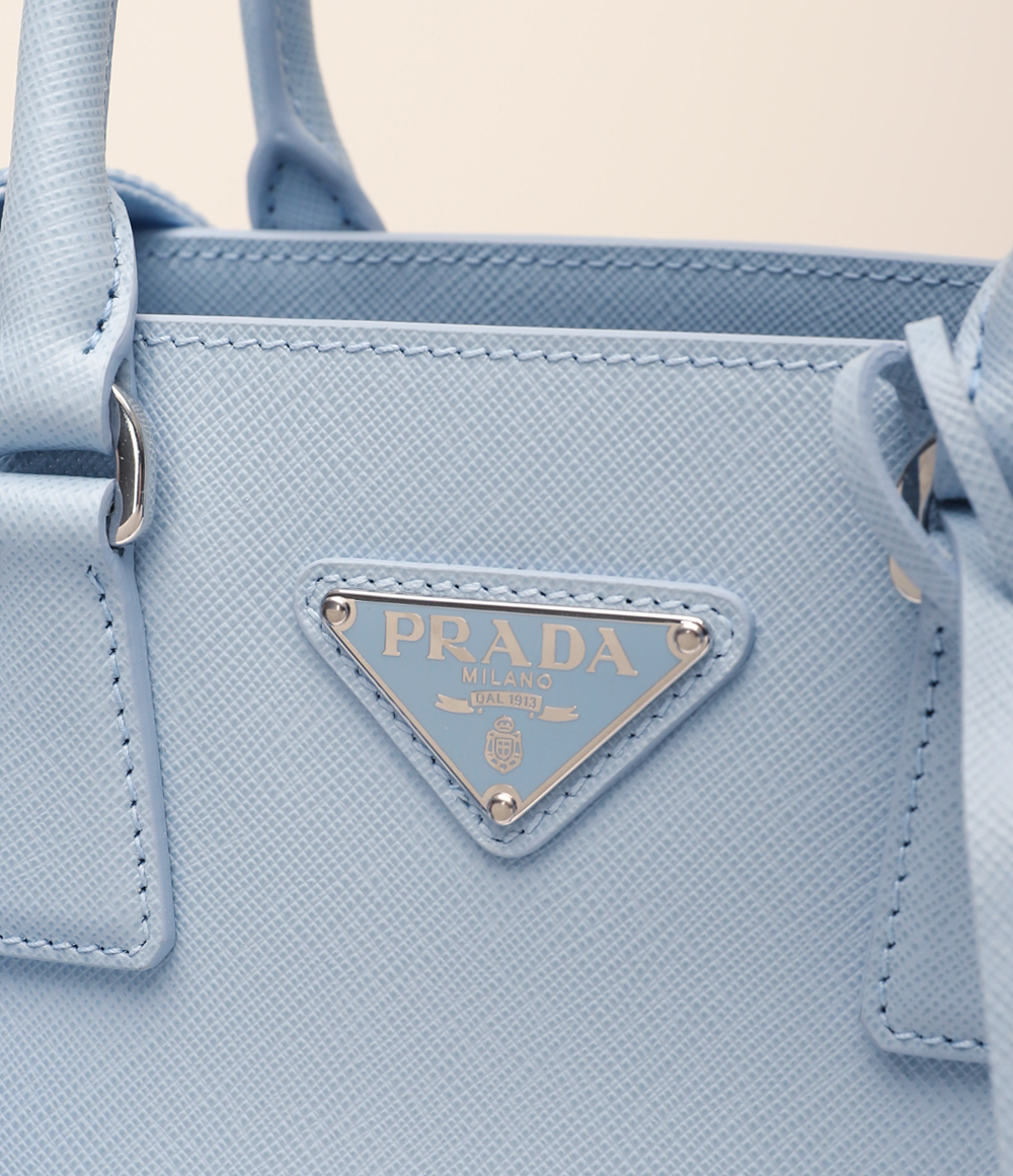 関税負担なし☆PRADA ガレリア サフィアーノレザー ミニバッグ
