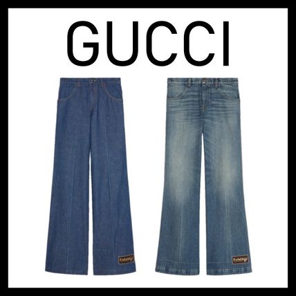 フレアパンツ GUCCI x パンツ(レディース) レディース|新作を海外通販 フレアパンツ GUCCI x パンツ(レディース) レディース|新作を海外通販