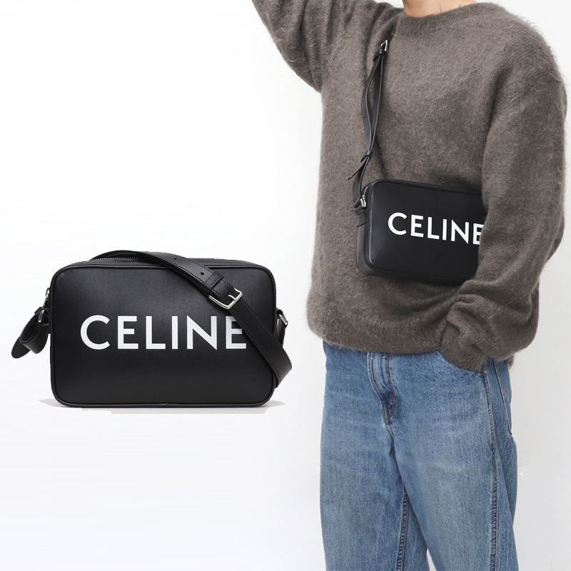 柔らかい CELINE ミディアム メッセンジャーバッグ - crumiller.com