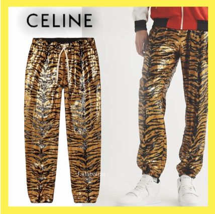 レオパード(ヒョウ柄) CELINE x パンツ・ボトムス(メンズ) - 海外 ...