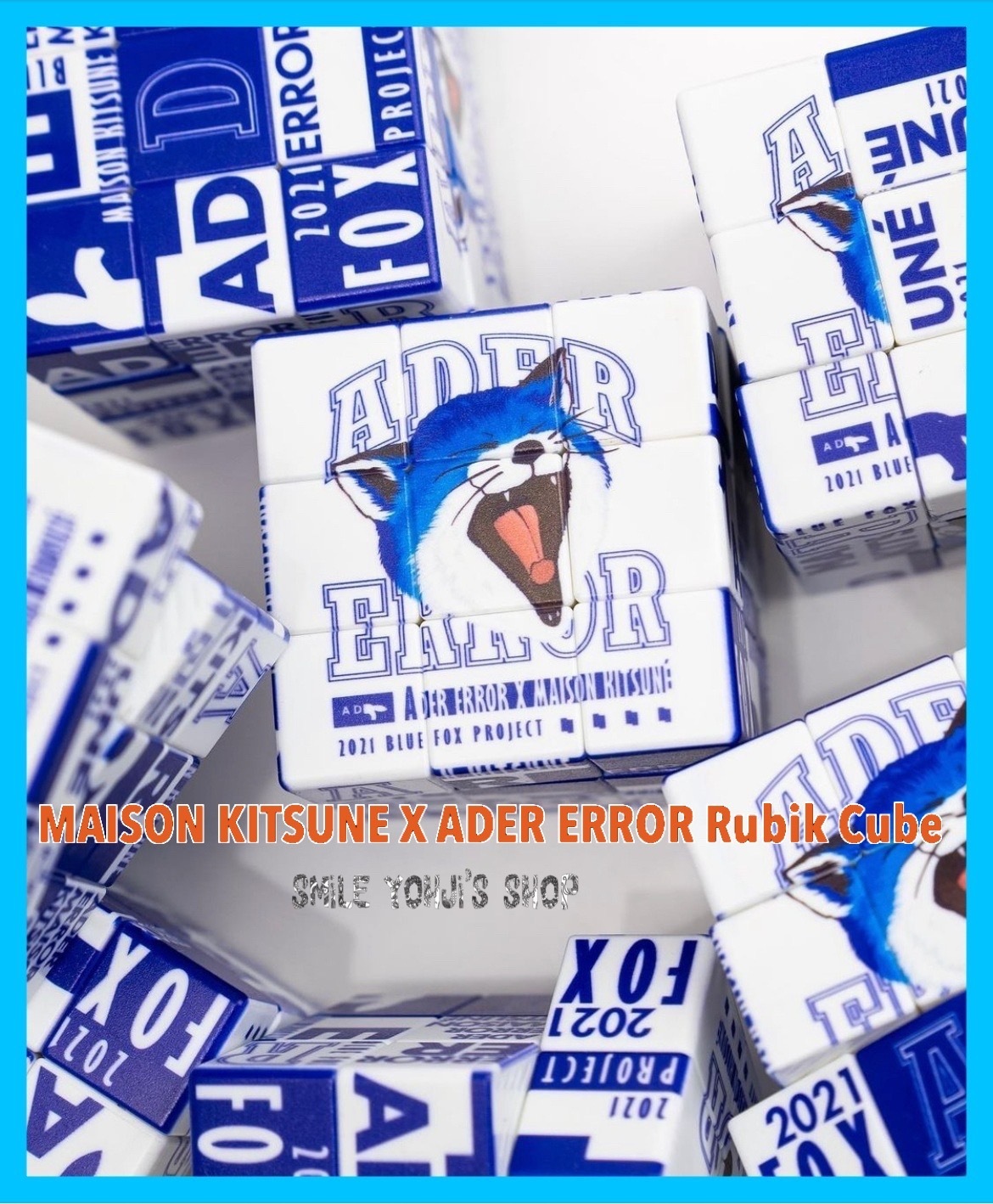 ★大人気★MAISON KITSUNE X ADER ERROR Rubik Cube