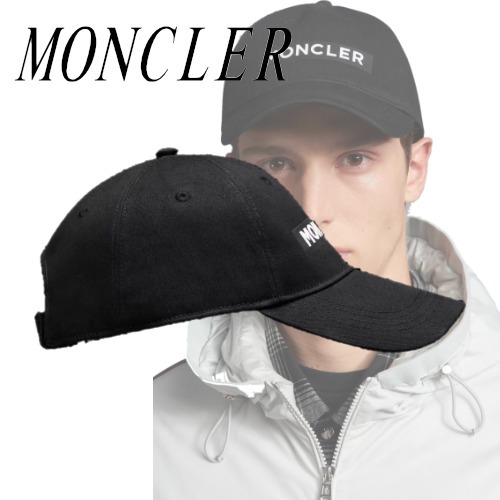 47 割引 メーカー直送 Moncler ロゴ野球帽 キャップ ブラック キャップ 帽子 Papsecurite Com