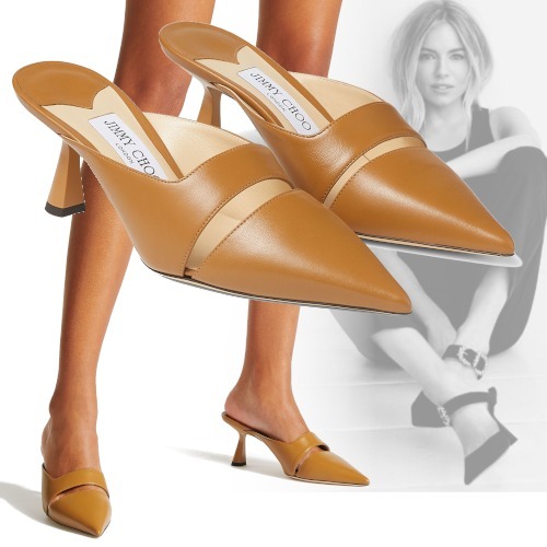 JimmyChoo ZALEA 65 ナッパレザー ポイントトゥ ミュール 6.5㎝ JimmyChoo ZALEA 65 ナッパレザー ポイントトゥ ミュール 6.5㎝