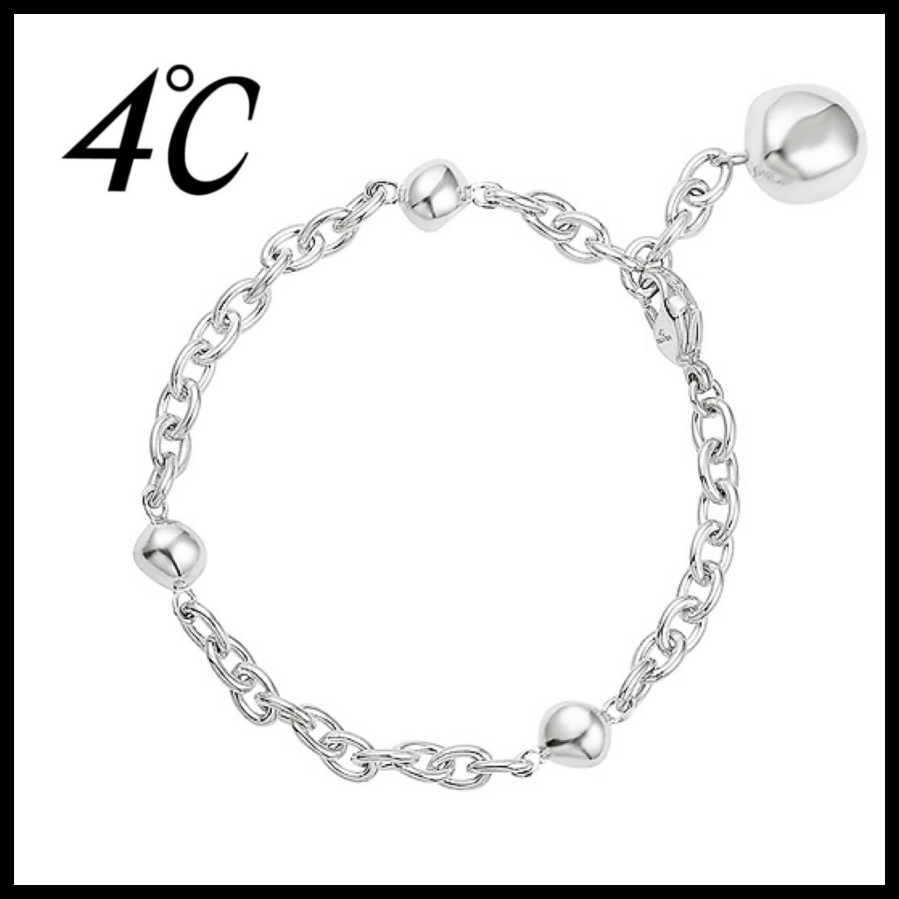 使い勝手の良い4°C シルバー ブレスレット (4℃/ブレスレット) 79067019 ブレスレット アクセサリー¥20,750-www.cepeige.org 使い勝手の良い4°C シルバー ブレスレット (4℃/ブレスレット) 79067019 ブレスレット アクセサリー¥20,750-www.cepeige.org