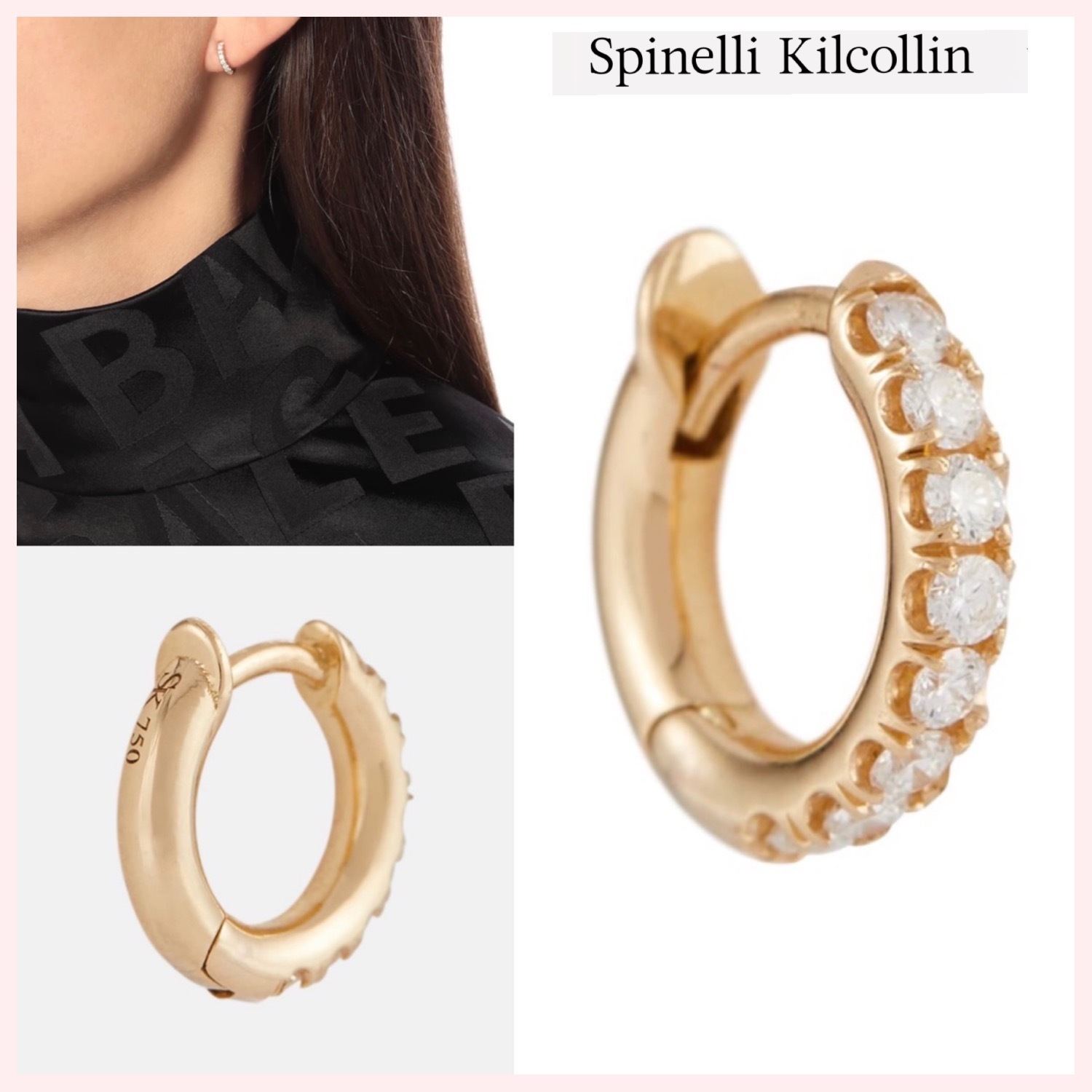 ☆SPINELLI KILCOLLIN☆関税込♪日本未入荷♪MiniMicro18kピアス