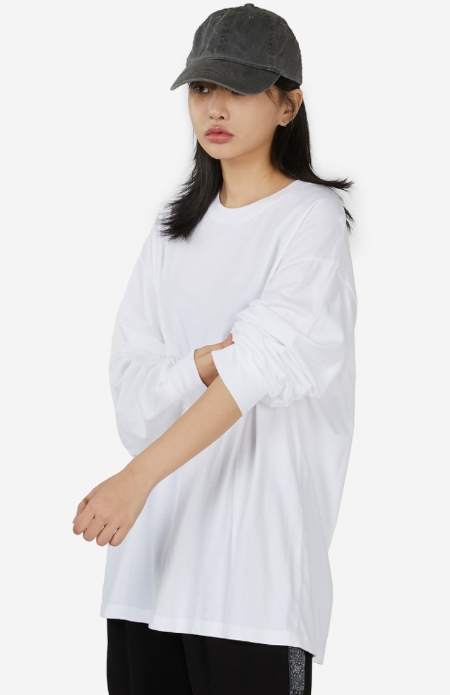 Raucohouse Tシャツ・カットソー 【Raucohouse】Double Washing Basic Long Sleeve(6)