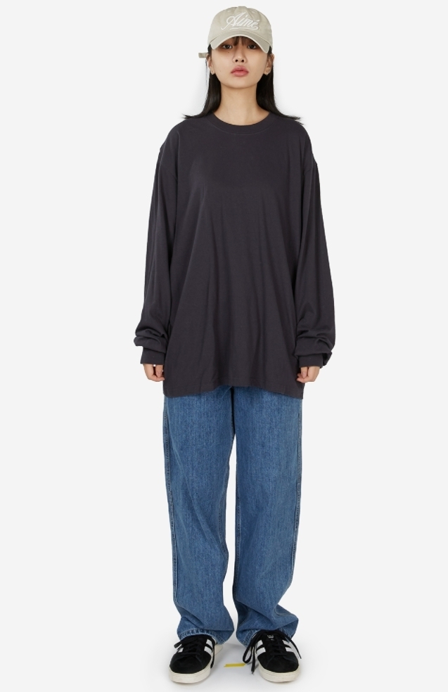 Raucohouse Tシャツ・カットソー 【Raucohouse】Double Washing Basic Long Sleeve(7)