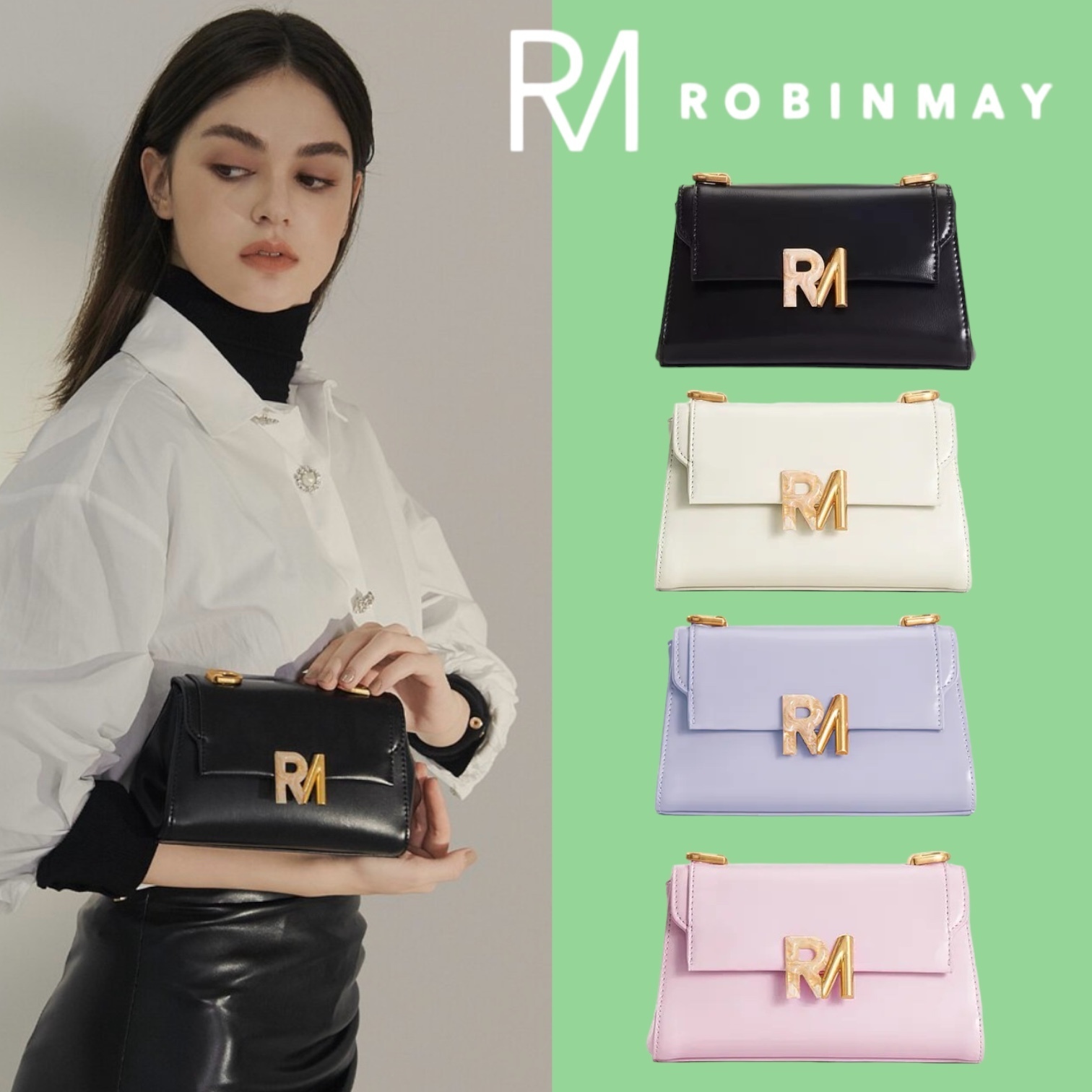 ★ROBINMAY☆譚雅精靈斜背包(M) C200 ショルダーバック/送料込