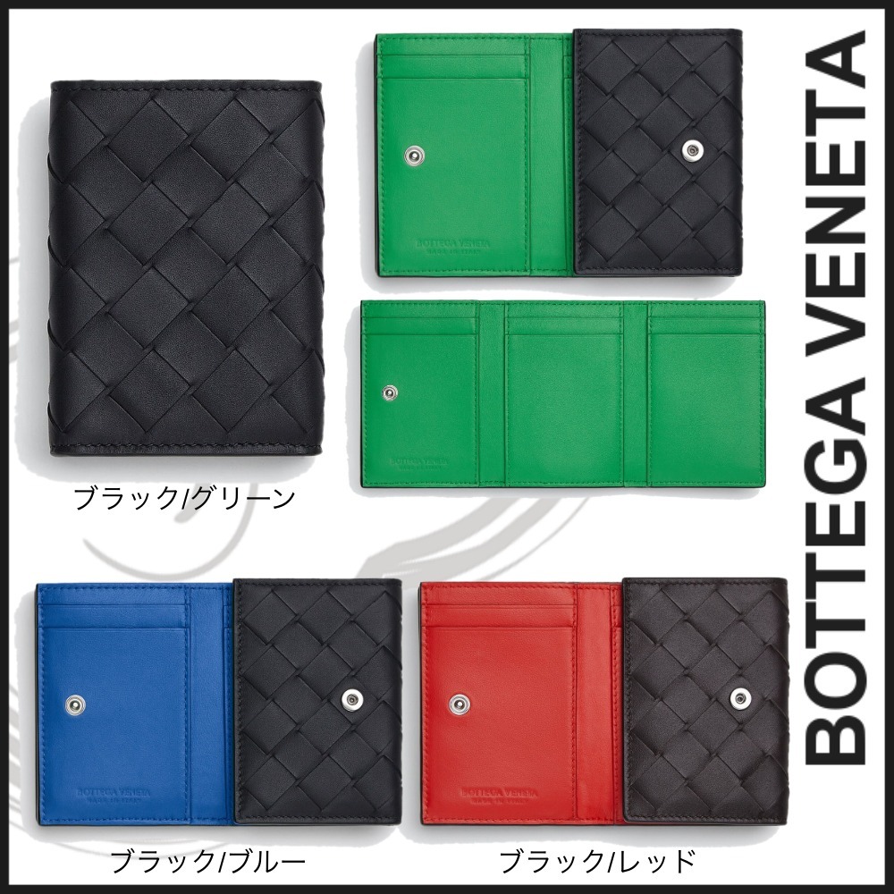 上品な ☆売れ筋★BOTTEGA VENETA★《フラップウォレット》財布 3色 折りたたみ財布 上品な ☆売れ筋★BOTTEGA VENETA★《フラップウォレット》財布 3色 折りたたみ財布
