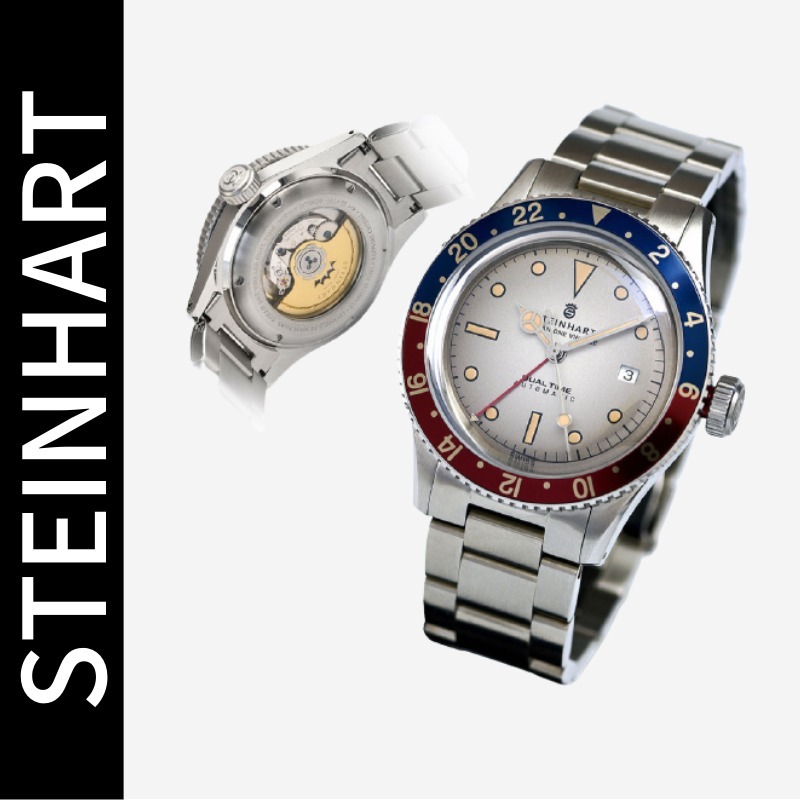 当社の 【日本未入荷】STEINHART Ocean One vintage Dual Time premium アナログ時計 当社の 【日本未入荷】STEINHART Ocean One vintage Dual Time premium アナログ時計