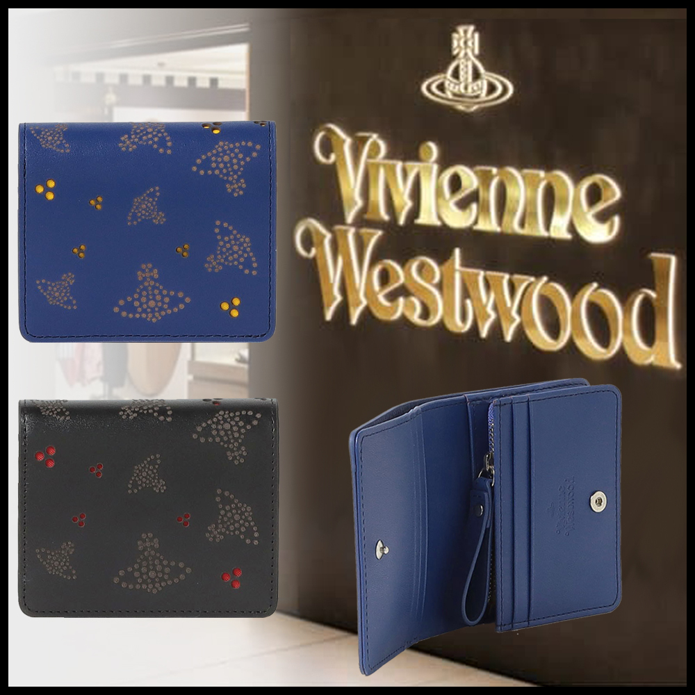 ファッション 国内配送 VivienneWestwood 二つ折り財布 トリプルポルカドット 折りたたみ財布 ファッション 国内配送 VivienneWestwood 二つ折り財布 トリプルポルカドット 折りたたみ財布