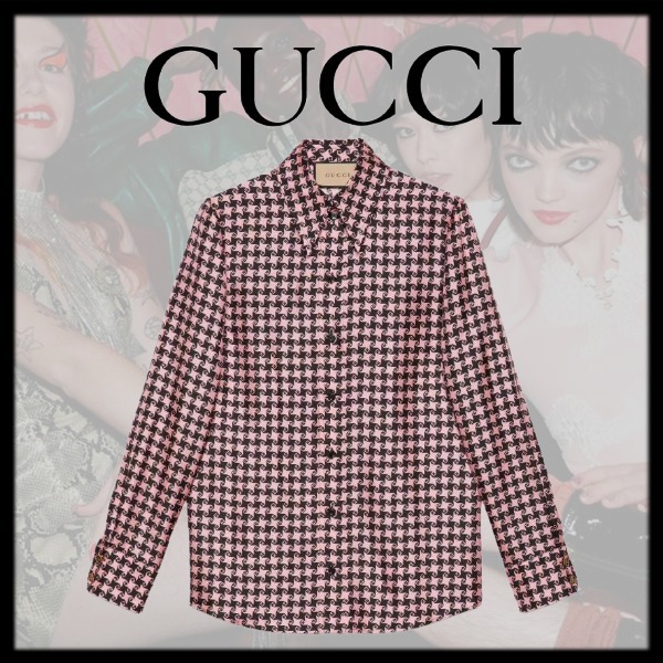 人気定番 GUCCIブラウス benefit-planning.com 販売買取 GUCCI ブラウス シャツ/ブラウス(半袖/袖なし)