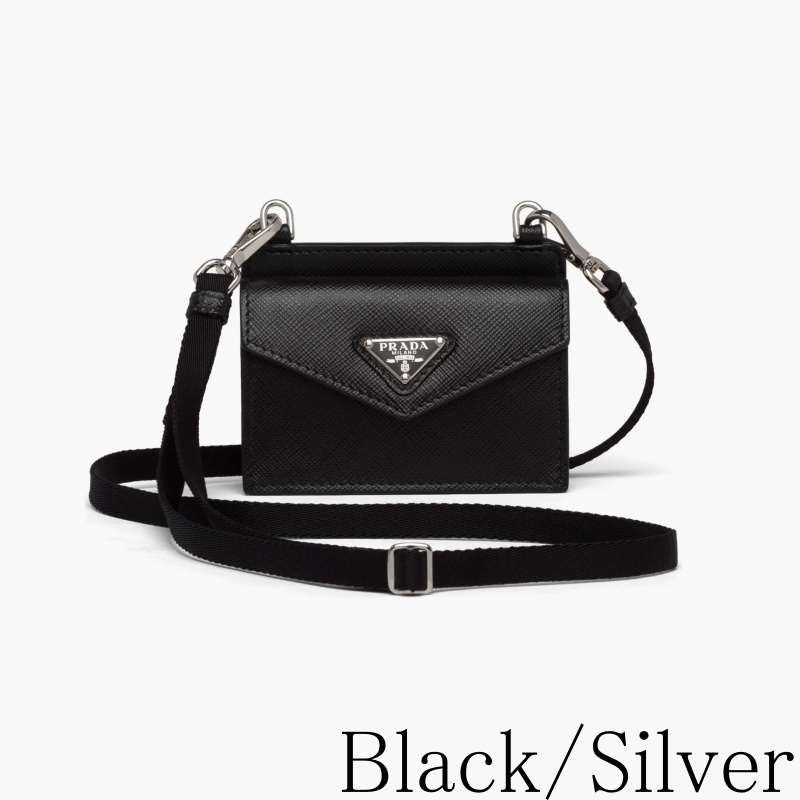 日本入手困難】PRADA◇サフィアーノレザー カードホルダー (PRADA