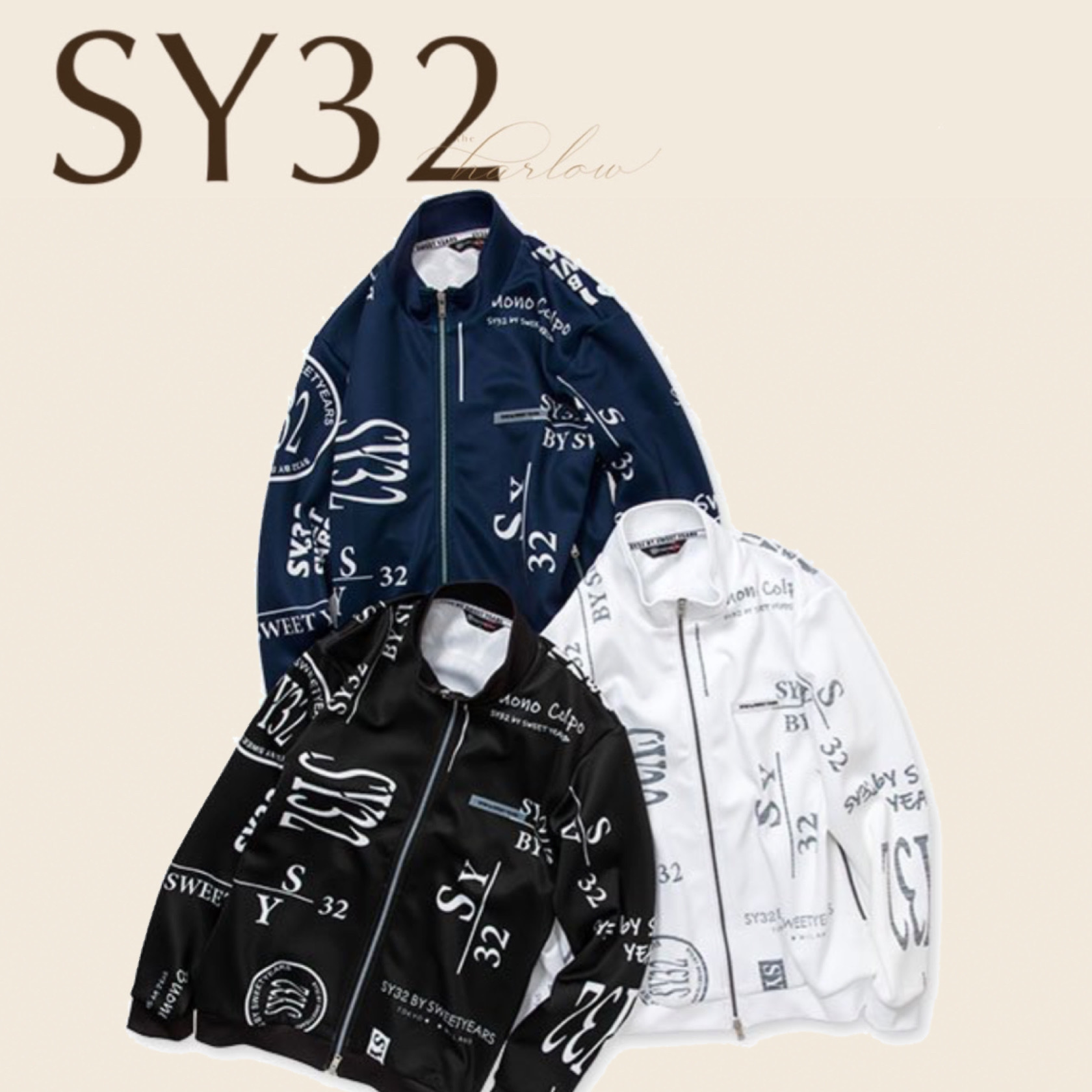 日本未入荷sy32 黒 男 スポーツ 紺 パーカー コラボ 長袖 プリント Sweet Years メンズ アウター メンズ アウター ゴルフ 26 574 Www Cepeige Org