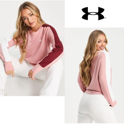 経典 Rival Armour Under Terry sweatshirt(ピンク♪ crew スウェット・トレーナー 経典 Rival Armour Under Terry sweatshirt(ピンク♪ crew スウェット・トレーナー