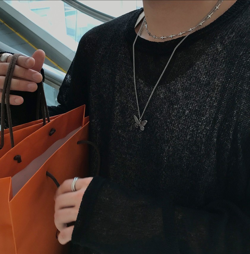 HOLY IN CODE ネックレス・ペンダント 【HOLY IN CODE】butterfly necklace〜バタフライネックレス(3)