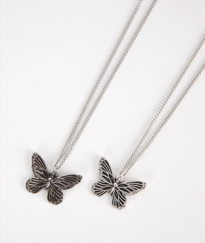 HOLY IN CODE ネックレス・ペンダント 【HOLY IN CODE】butterfly necklace〜バタフライネックレス(15)