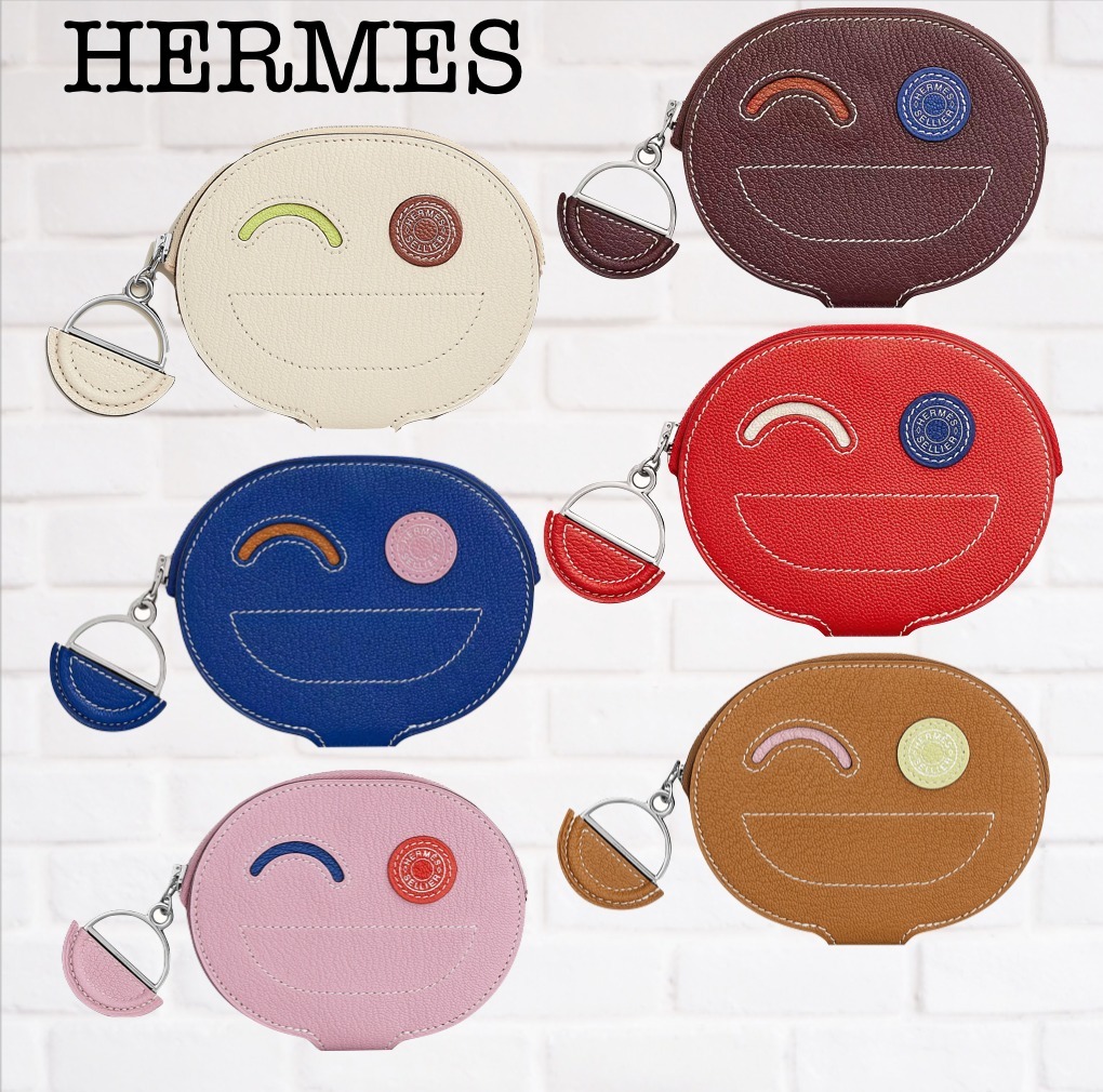【メール便送料無料対応可】 大人気☆HERMES☆インザループウィンクカードホルダー 6色 カードケース・名刺入れ 【メール便送料無料対応可】 大人気☆HERMES☆インザループウィンクカードホルダー 6色 カードケース・名刺入れ