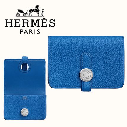 【HERMES】ドゴン ロゴ ベルト付き カーフスキン カードホルダー 【HERMES】ドゴン ロゴ ベルト付き カーフスキン カードホルダー
