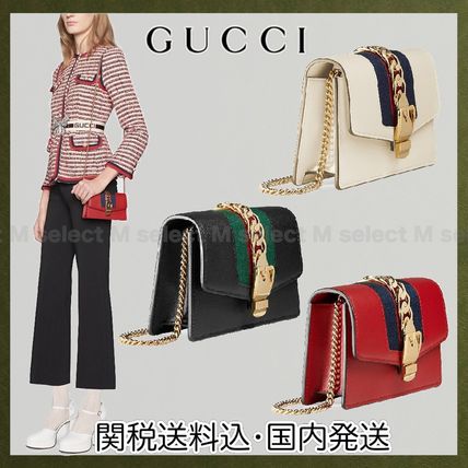 GUCCI Sylvie(グッチ シルヴィ) ショルダーバッグ・ポシェット ...