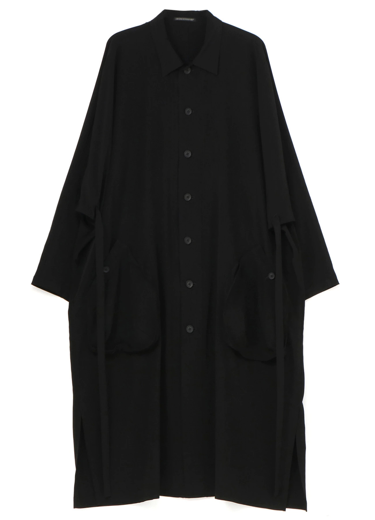 Yohji Yamamoto トレンチコート ★人気【Yohji Yamamoto】TA/TUXEDO バックギャザーコート(4)