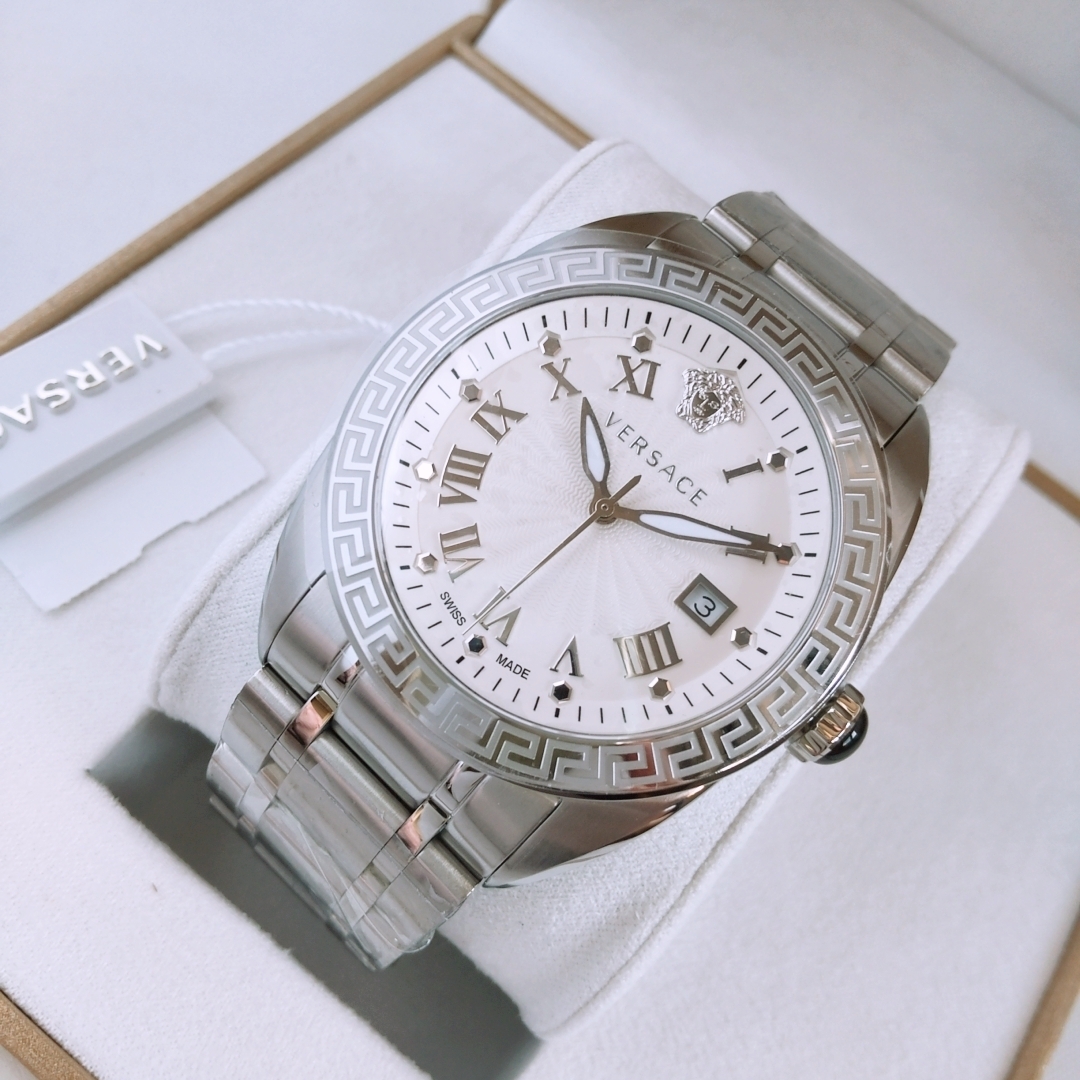 VERSACE VSportII ヴェルサーチェ 腕時計 シルバーブレスレット