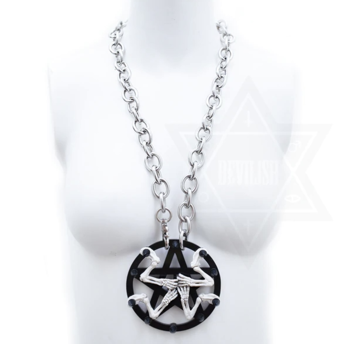 日本未発売♪ Devil666ish Devilish Black Magic Necklace