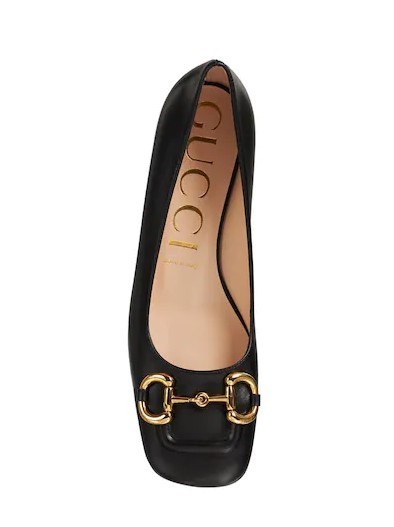 【関税送料込】GUCCI DEVA レザーフラットシューズ 10MM 関税送料込】GUCCI レザーフラットシューズ 25MM (GUCCI
