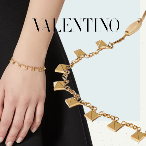 格安販売の ☆直営店買付☆VALENTINO ロックスタッズ メタル ブレスレット ブレスレット 格安販売の ☆直営店買付☆VALENTINO ロックスタッズ メタル ブレスレット ブレスレット