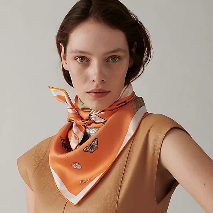 HERMES シルクスカーフ 90 エルメスストーリー (HERMES/スカーフ ...