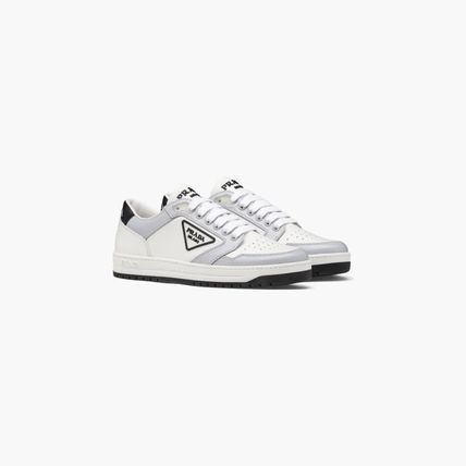 Shop PRADA DOWN TOWN 2022-23FW District perforated leather Shop PRADA DOWN TOWN 2022-23FW District perforated leather