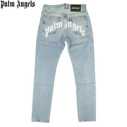 送料無料 Palm Angels デニム ジーンズ ビンテージ スキニー LHP