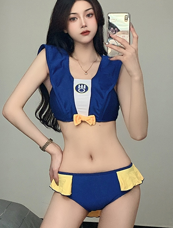 セーラー風 イベントにも目立つ！ セクシー ビキニ 水着