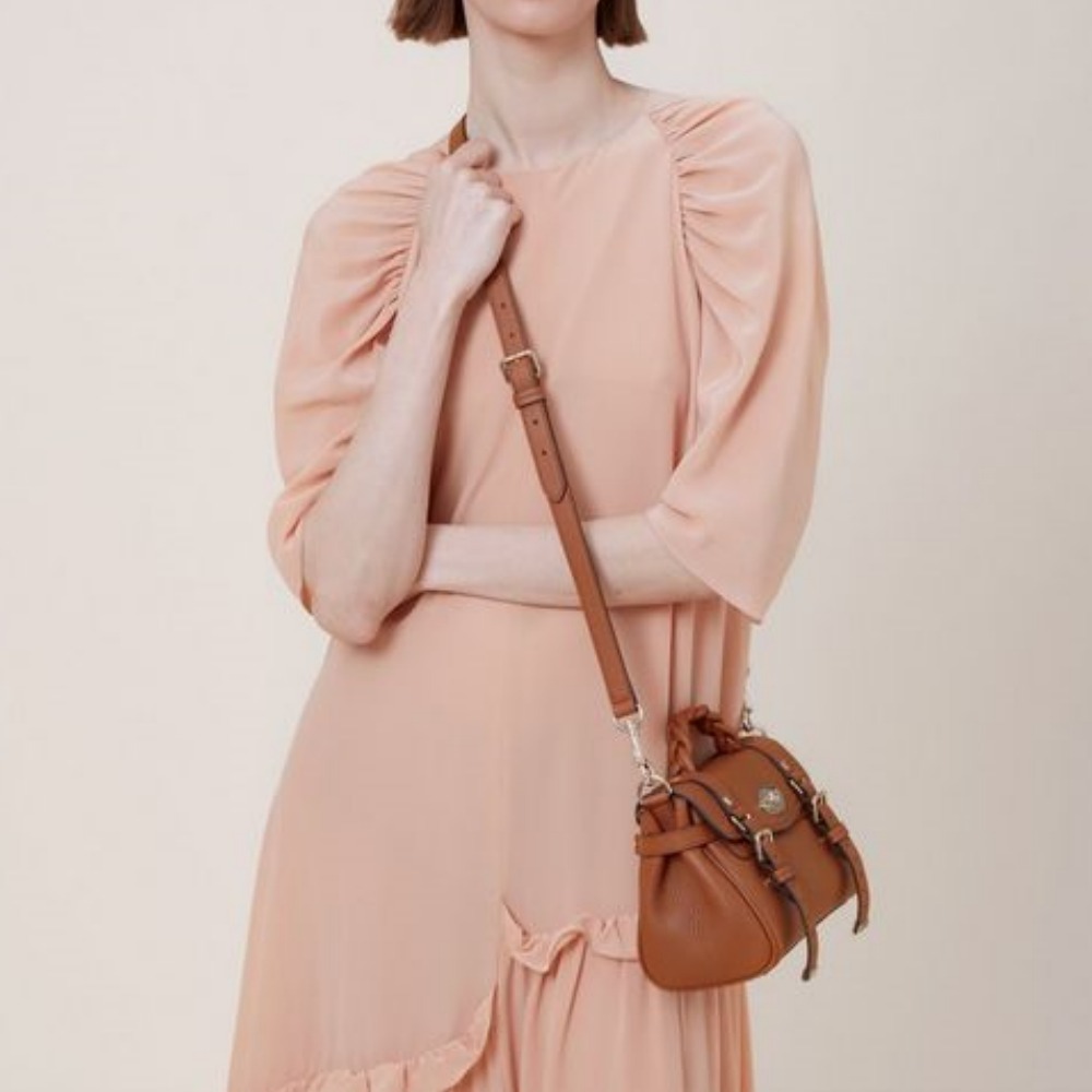 関税送料込 Mulberry アレクサ ミニハンドバッグ ブラウン 関税送料込 Mulberry アレクサ ミニハンドバッグ ブラウン