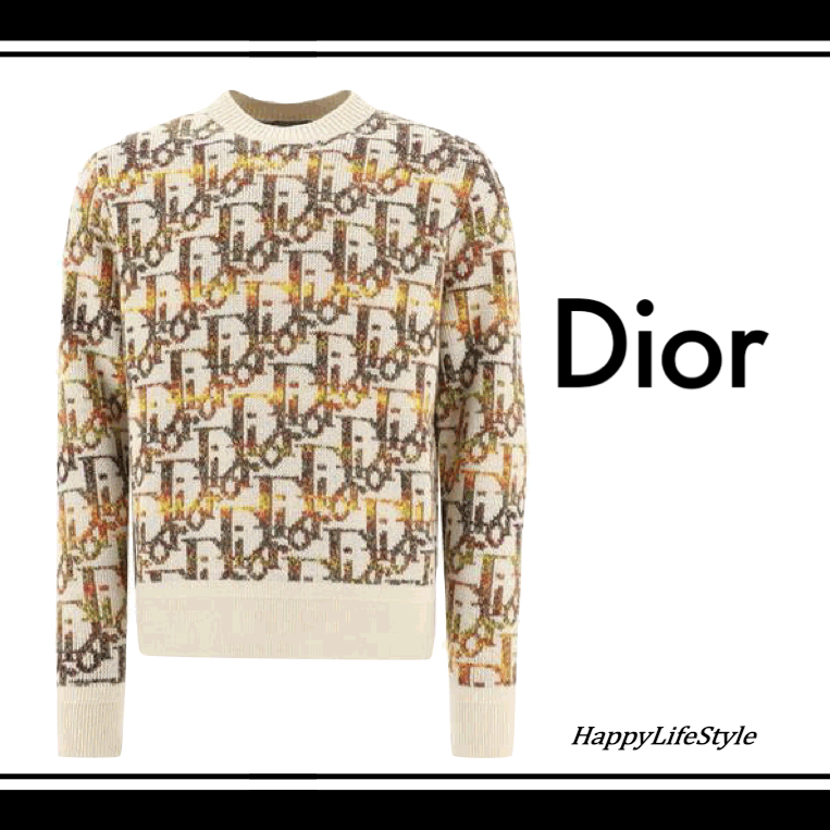 視線を集めて◇ディオール オブリーク Knit◇Dior ニット・セーター 視線を集めて◇ディオール オブリーク Knit◇Dior ニット・セーター