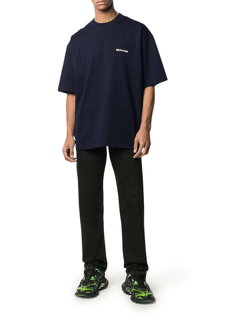BALENCIAGA Tシャツ・カットソー 国内配送☆関税負担なし●BALENCIAGA●BB Corp フィットTシャツ(5)