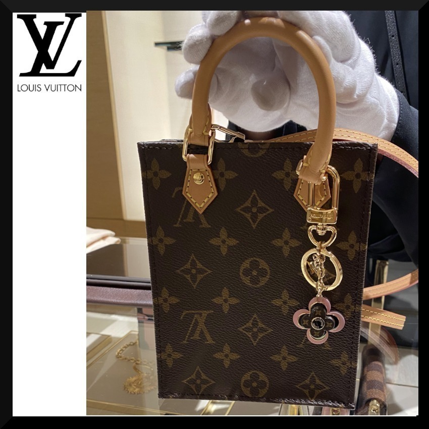かわいい~!」【すぐ届く】ルイヴィトン プティット サックプラ 人気SALE Louis Vuitton プティットサックプラ ミニバッグ ハンドバッグ