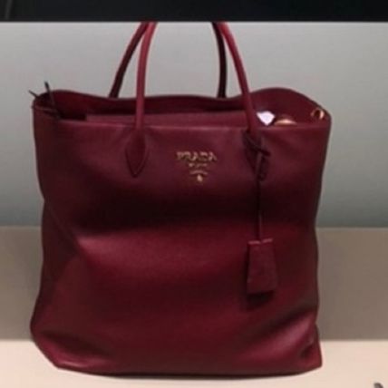 レッド(赤)系 PRADA(プラダ) トートバッグ(レディース) - 海外通販の