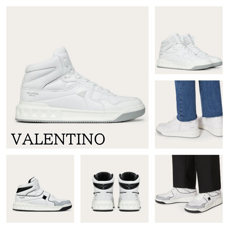 最大10%OFFクーポン 【VALENTINO】 ONE STUD ワンスタッド ミドルカット スニーカー スニーカー 最大10%OFFクーポン 【VALENTINO】 ONE STUD ワンスタッド ミドルカット スニーカー スニーカー