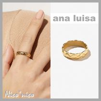 【ana luisa】ZETA 14K キルティング リング  *送料/関税込み*