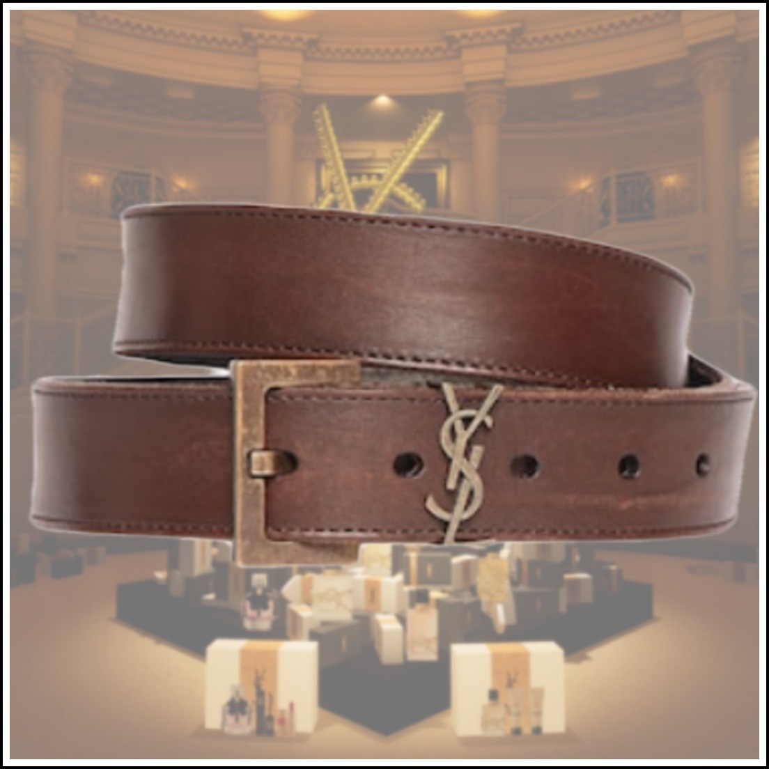 YSL レザーベルト ベルト YSL レザーベルト ベルト